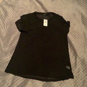 Torrid - black mesh top - new w/o tag